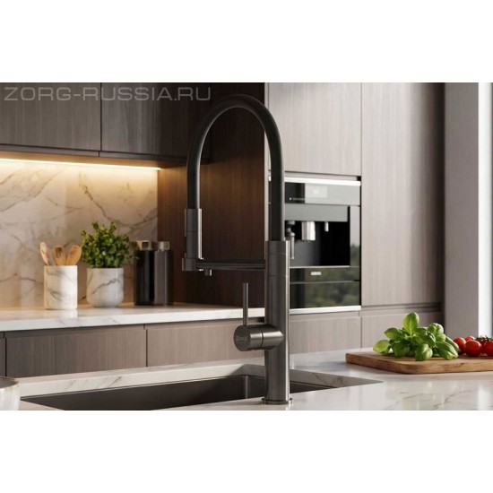 Смеситель Zorg ZR 166 Grafit Смеситель Zorg ZR 166 Grafit