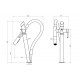 Смеситель Zorg ZR 5013 Grafit Смеситель Zorg ZR 5013 Grafit