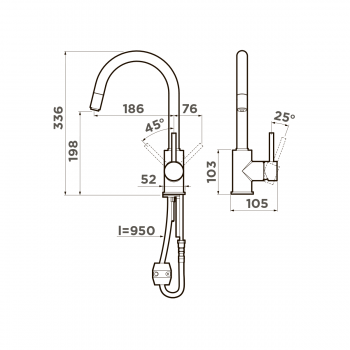 Omoikiri Shinagawa-S-C Omoikiri Shinagawa-S-C
