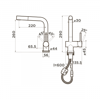 Omoikiri Koriyama-S Omoikiri Koriyama-S