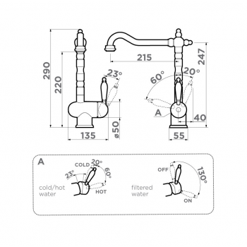 Omoikiri Kyoto 2 Plus-AB Omoikiri Kyoto 2 Plus-AB