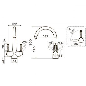 Omoikiri Okinawa-AB Omoikiri Okinawa-AB