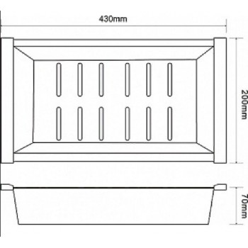 Zorg С 12-44 Grafit поддон Zorg С 12-44 Grafit поддон
