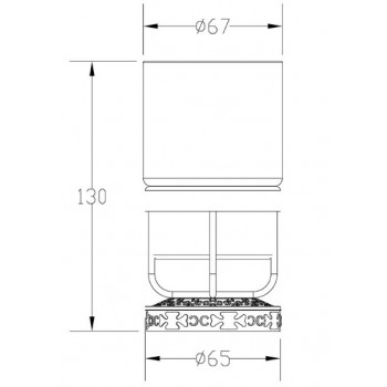 Zorg Antic AZR-24 BR держатель стакана Zorg Antic AZR-24 BR держатель стакана
