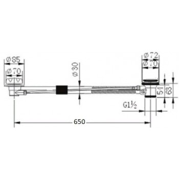 Обвязка под ванну Zorg WS 1 BR автомат Обвязка под ванну Zorg WS 1 BR автомат