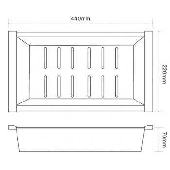 Zorg С 12-51 Grafit поддон Zorg С 12-51 Grafit поддон