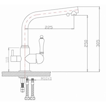 Zorg ZR 313 YF-33 чёрный металл Zorg ZR 313 YF-33 чёрный металл