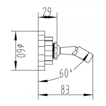Кронштейн для лейки Zorg Antic AZR G1 BR Кронштейн для лейки Zorg Antic AZR G1 BR