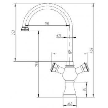 Zorg A 4003K-BR бронза